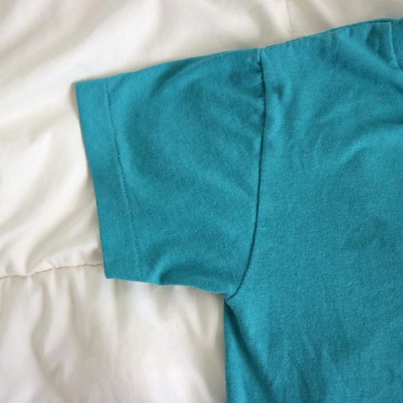 Puppy pocket teal shirt - Picture 5 of 7